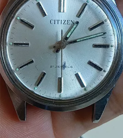 古董二手日本表西铁城男表非梅花双狮 走时正...