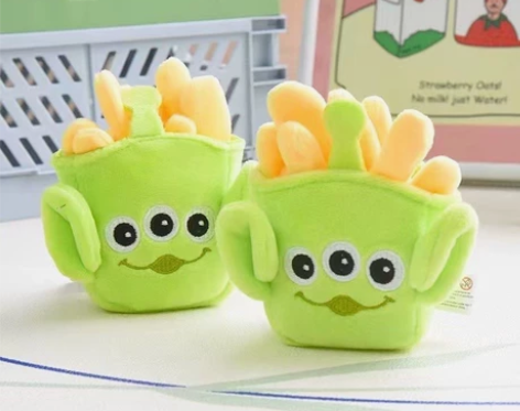 三只眼薯条毛绒玩偶 标价为一只包邮价格