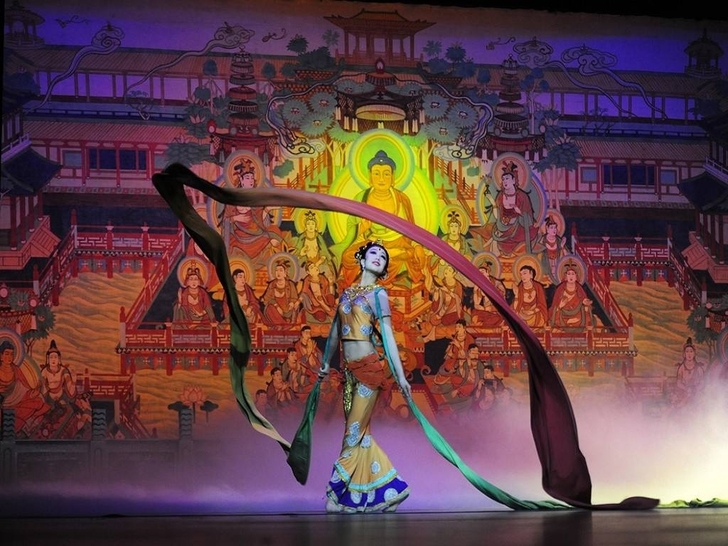 代买+出售莫高窟a类门票沙漠露营敦煌演出门...