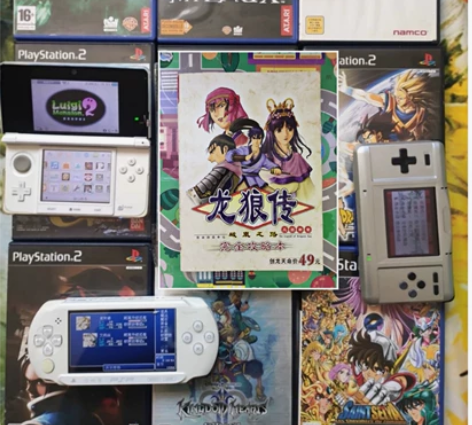 PC电脑游戏 龙狼传 特典 非游戏机，非游...