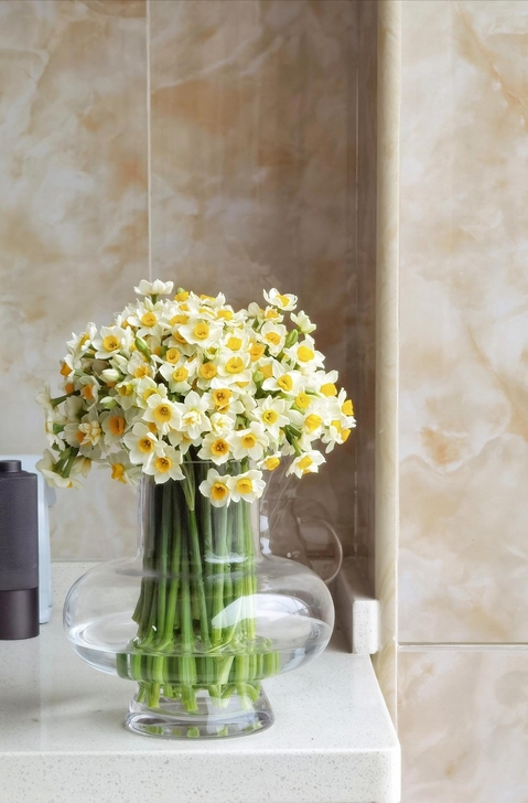 北欧ins轻奢花瓶摆件客厅插花玻璃花瓶透明...