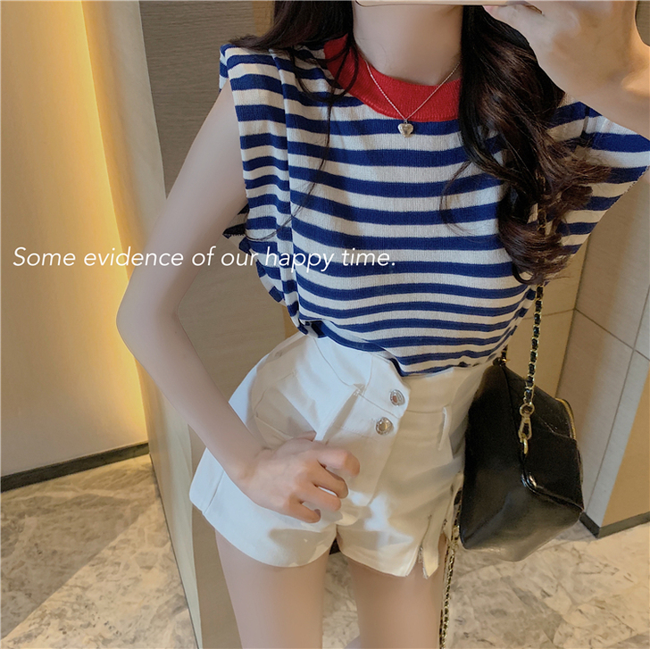 燕蔓风情 蕾丝雪纺衫