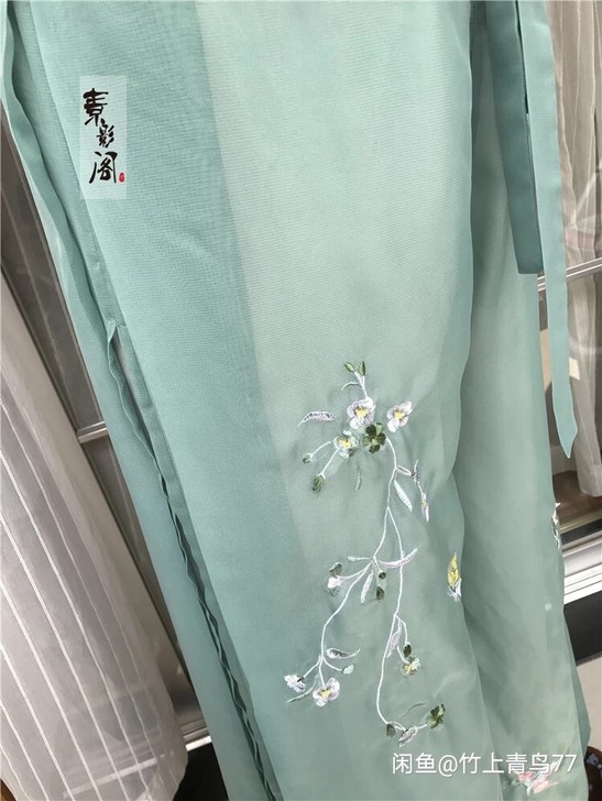 【素影阁】汉服/汉元素绣花雪纺改良长宋##...