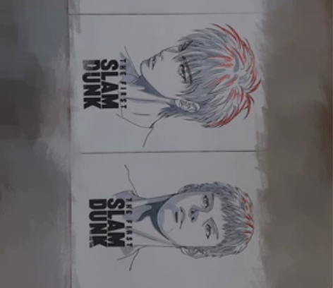 灌篮高手手绘，灌篮高手剧场版海报手绘，赤木...