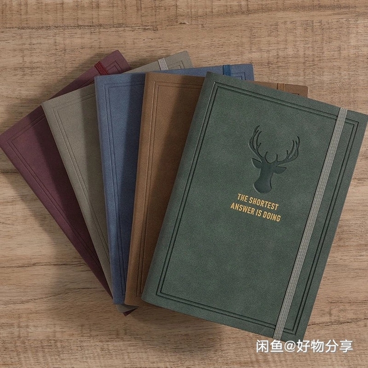 【特价清仓】笔记本本子超厚大学生a5皮面本...