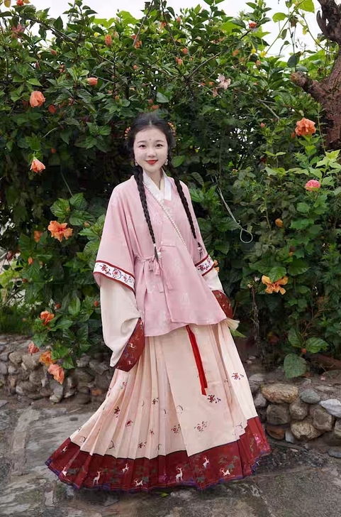 阑珊居 汉服 几只鹿 m码