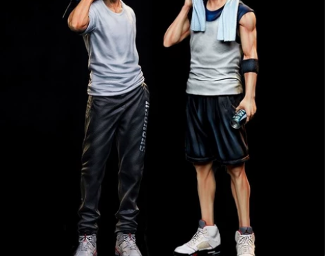 超值灌篮高手 gk 樱木花道 流川枫 全国大赛简版模型公仔摆...