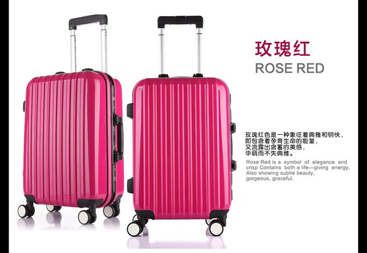 ito拉杆箱旅行箱包20寸玫红色全新没摩擦。