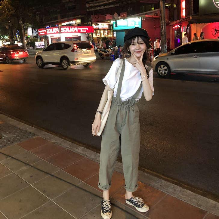 夏装2019新款网红洋气减龄很仙的法国小众...