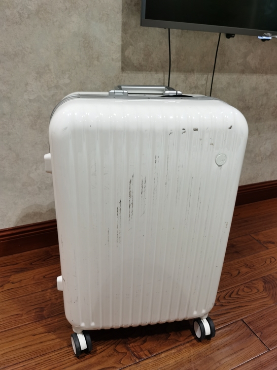 ito拉杆箱铝框万向轮旅行箱 实拍图,带...