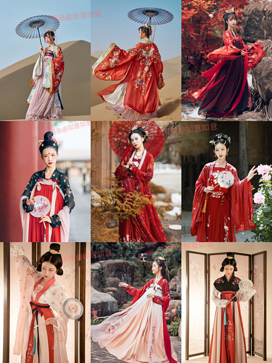 汉服正版出租【汉尚华莲 钟灵记 十三余 等...