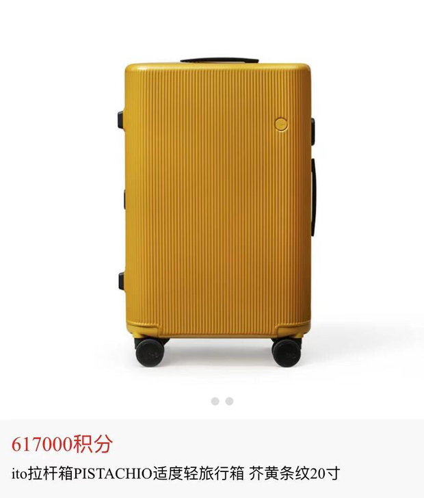 ito拉杆箱PISTACHIO适度轻旅行箱...