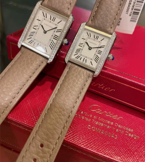 卡 地亚Cartie r中古腕表,满满的v...