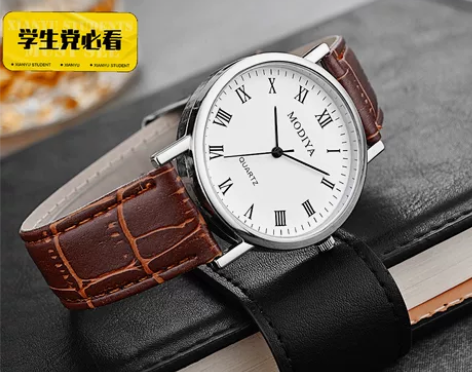 MODIYA厂家直供石英礼品手表批发 简约...