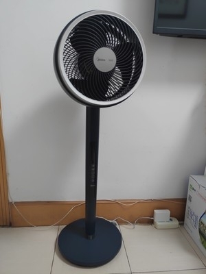 美的空气扇电风扇家用直流变频净化可拆洗立式...