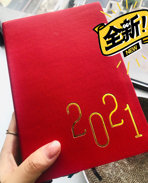 【文具店不干了】全新包邮2021年日程本3...