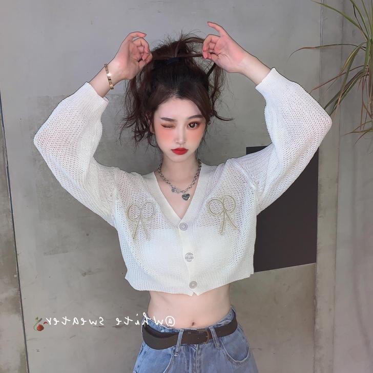 燕蔓风情 蕾丝雪纺衫