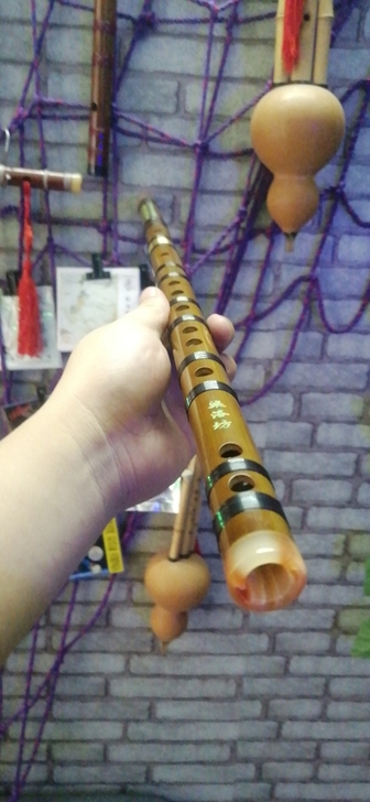 竹笛   苦竹笛子，单插笛子7 CDEFG...