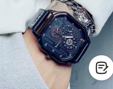 新款方形男士手表男青少年潮流学生党机械表大...