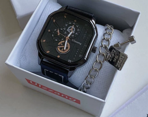 只剩十几个2022年新款方形男士手表男潮流...