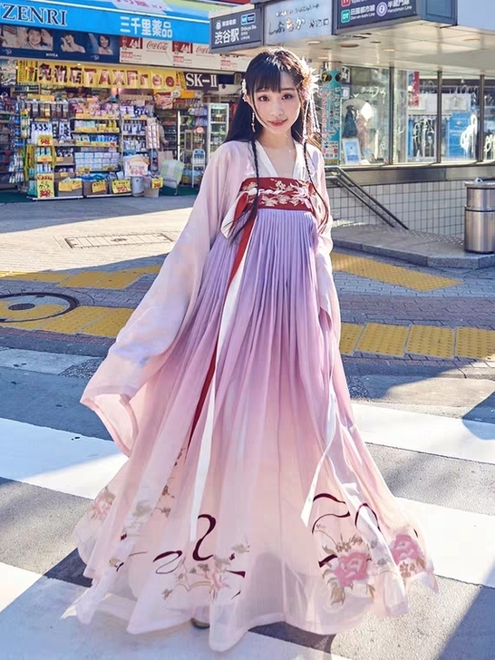 【汉服出租】十三余，粉，花神祭，M码，正品