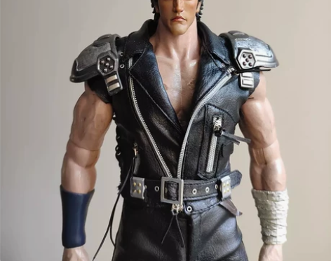 1/6北斗神拳健次郎拳四郎兵人限量版白模，...