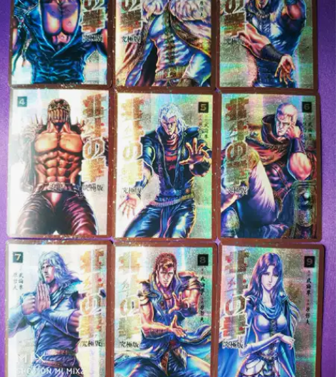 卡人北斗神拳一拳超人JOJO铠传四合一闪卡...