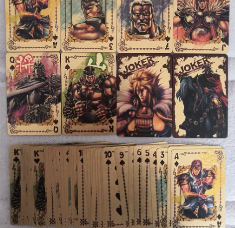 北斗神拳 日版黄金扑克卡 南斗五车星 山之...