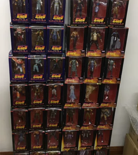 日版全新包邮 北斗神拳 激斗录 全套45体...