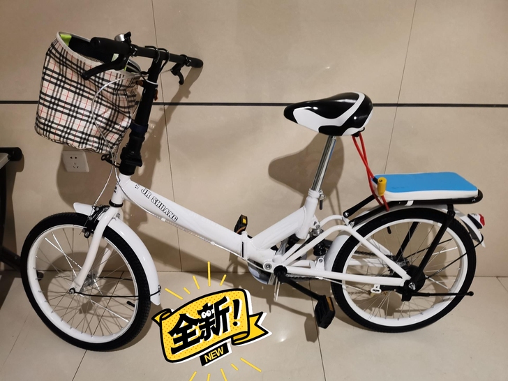 折叠自行车20寸男孩女孩减震车公主车青少年...