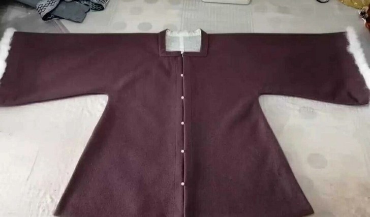 汉服 明制方领披袄半袖