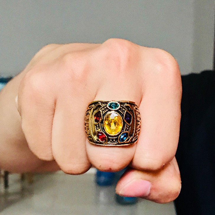 无限手套 宝石戒指无限原石宇宙魔方灵魂空间...