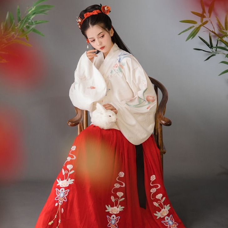 逸颜花雪汉服