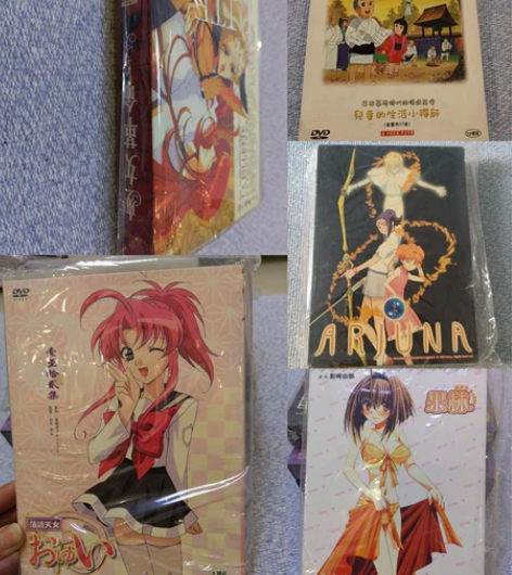 DVD动画 少女革命，落语天女，增血鬼果林...