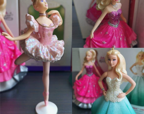 hallmark Barbie 时尚童话芭...