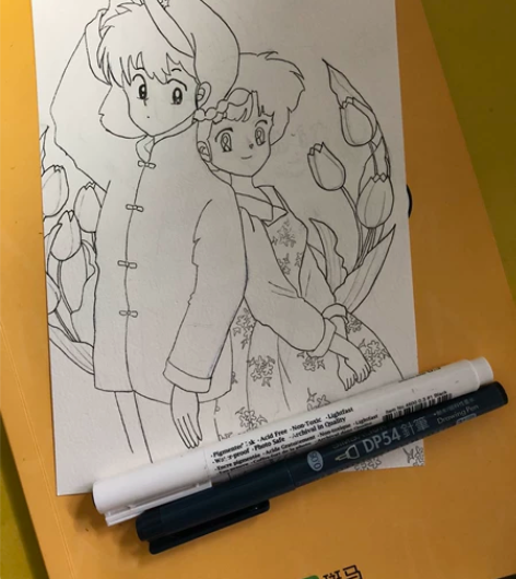 乱马 水彩画 32k 各种代画 纯手绘,会...
