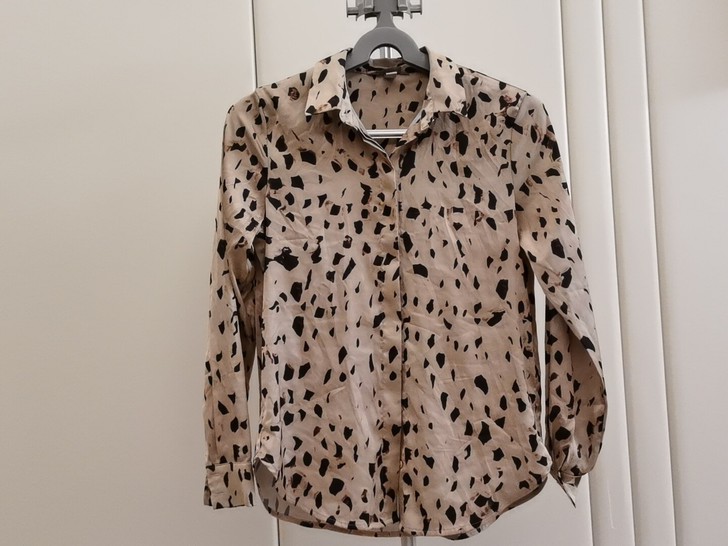 全新 HM 豹纹衬衣