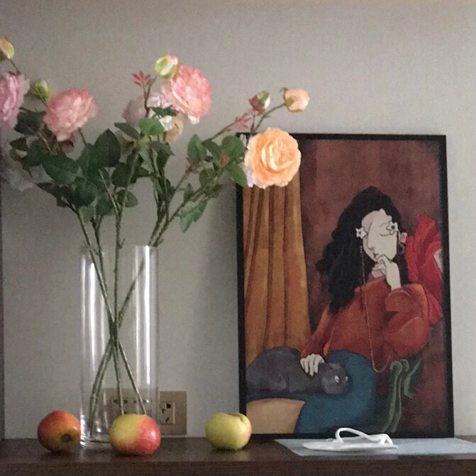 【清仓包邮】 特大号透明加厚落地玻璃花瓶摆...