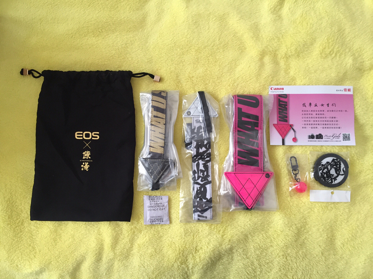 佳能EOS，陈漫限量版，单反相机背带、腕带...