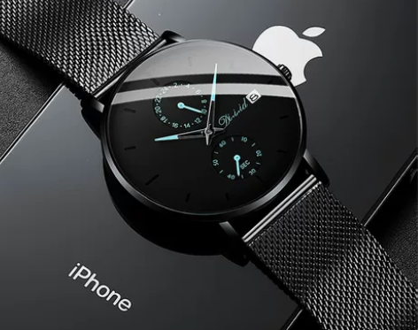 男士手表2020新款瑞士概念高中生手表男学...