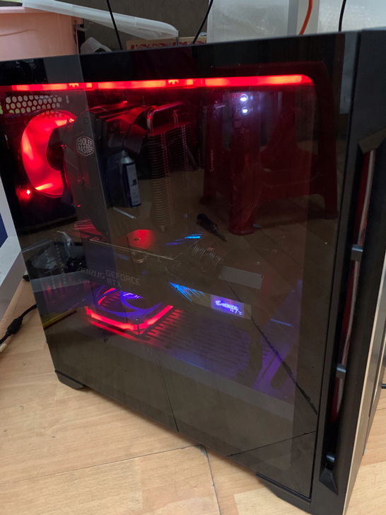 台式机i9 10900K主机,个人组装的顶...