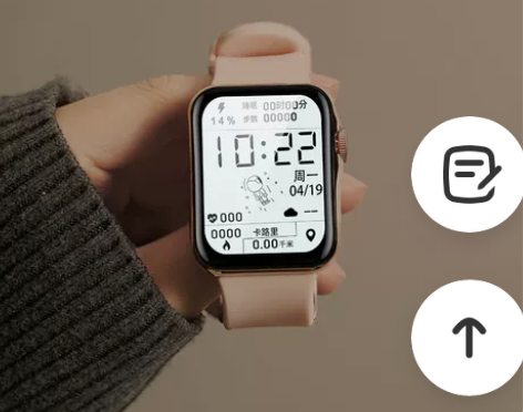 华为苹果s7通用智能手表女款iwatch华...