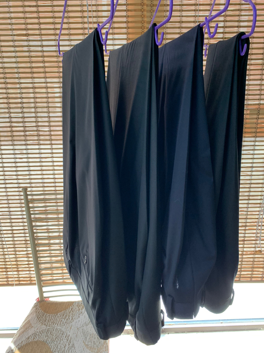 正装西裤 黑色 100元四件 尺码180/...