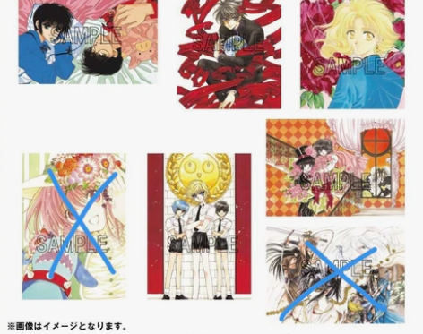 clamp，复制原画，第二弹， X战记7张...