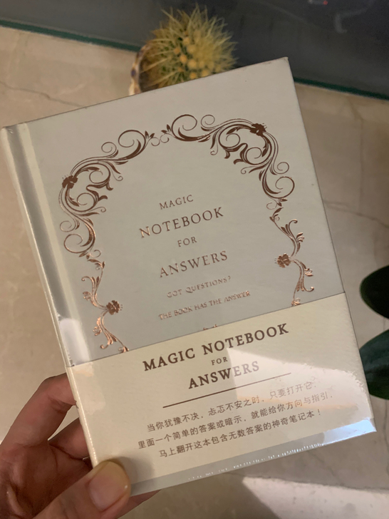 全新答案书解答之书硬皮中文版记事本日记本