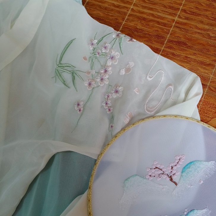 汉衣晟道春来  L码汉元素  宋裤