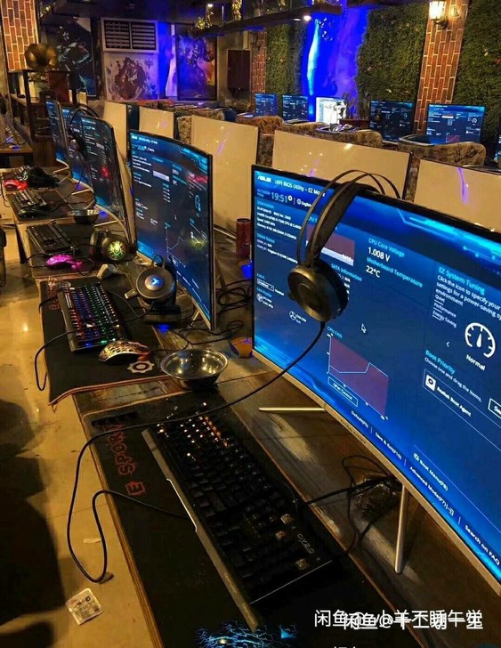 个人网吧电脑i7级八核16G内存120固态...