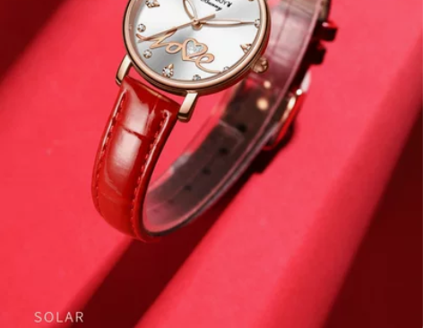 PLAYBOY创意圆形小绿表石英表小众防水...