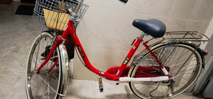 26寸日产自行车有磨电灯。闲置。只出本地。...