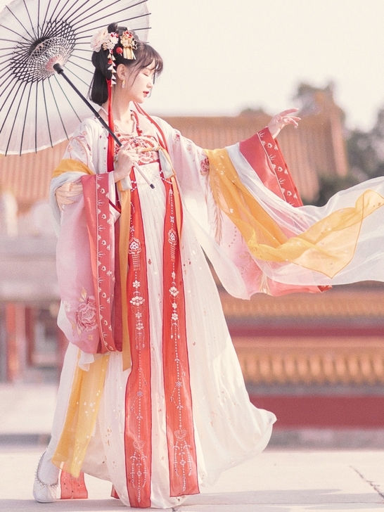 【确定出】远山乔【游京】唐制汉服上下小全套